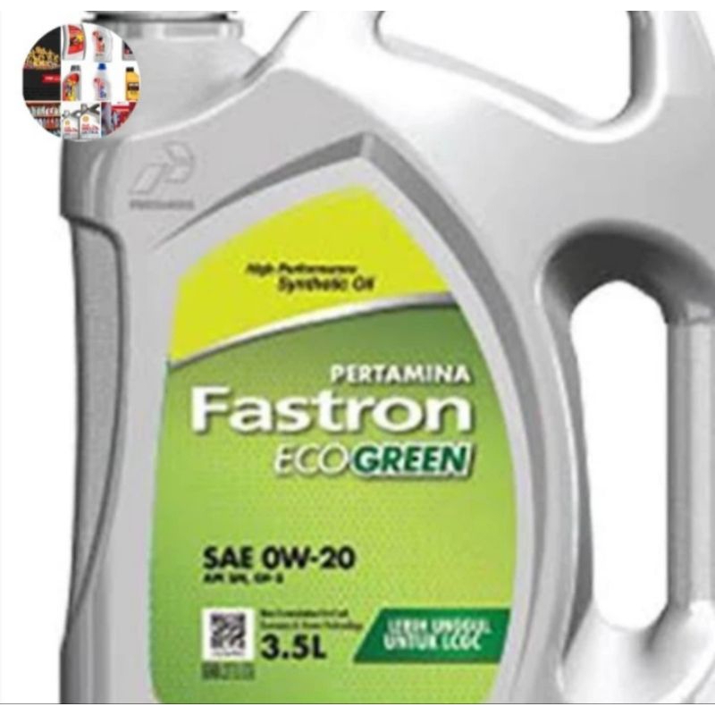 Jual OLI PERTAMINA FASTRON ECO GREEN SAE 0W-20 / 3,5L (ORIGINAL ...