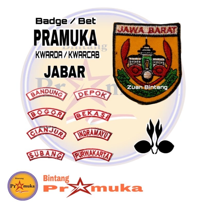 Jual LOGO KWARTIR DAERAH JAWA BARAT/LOGO LOKASI PRAMUKA KWARCAB BANDUNG ...