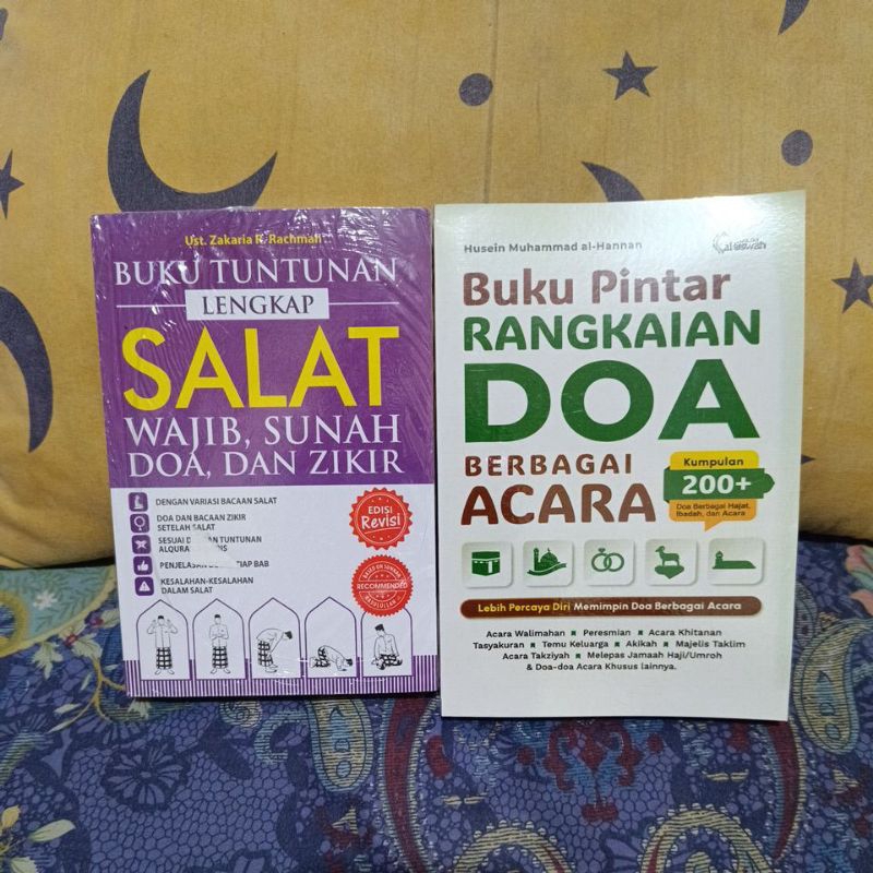 Jual Buku Paket 2 Buku Tuntunan Lengkap Salat Wajib Sunah Doa, Dan ...