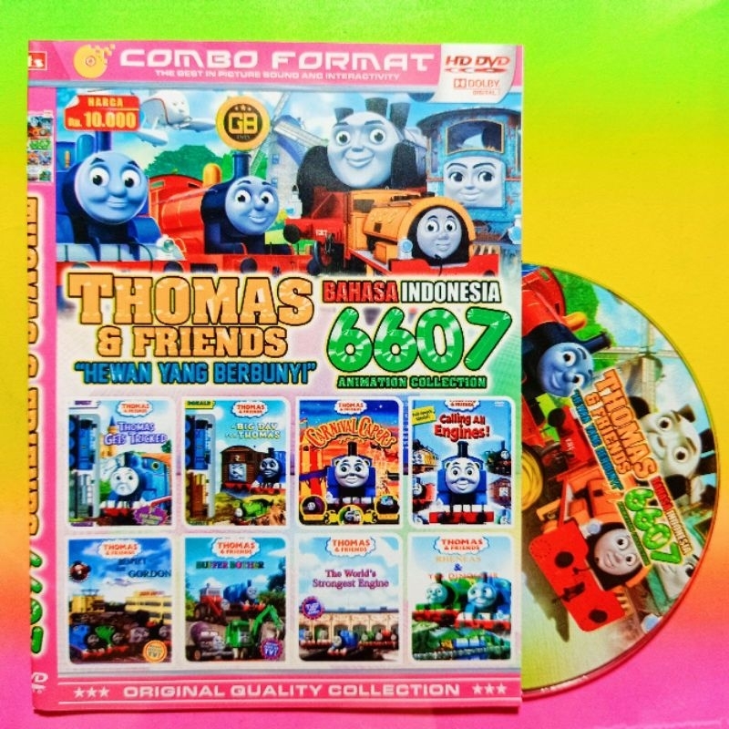 Jual KASET VIDEO FILM THOMAS AND FRIENDS MOVIE COLLECTION - KASET PILEM ...