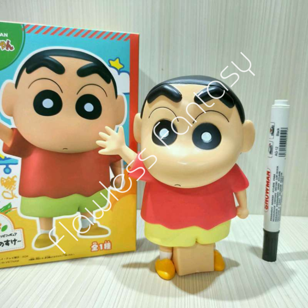 Jual Crayon Shinchan Nohara Shinosuke Waiving Bye Figure | Shopee Indonesia