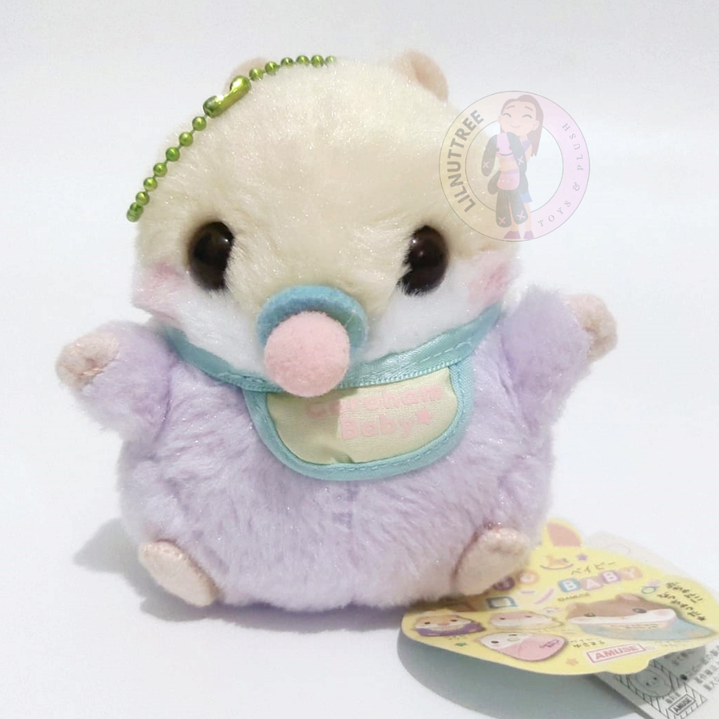 Boneka Coroham Baby Amuse Original Jepang Plush Hamster Amuse Plush Rare Doll