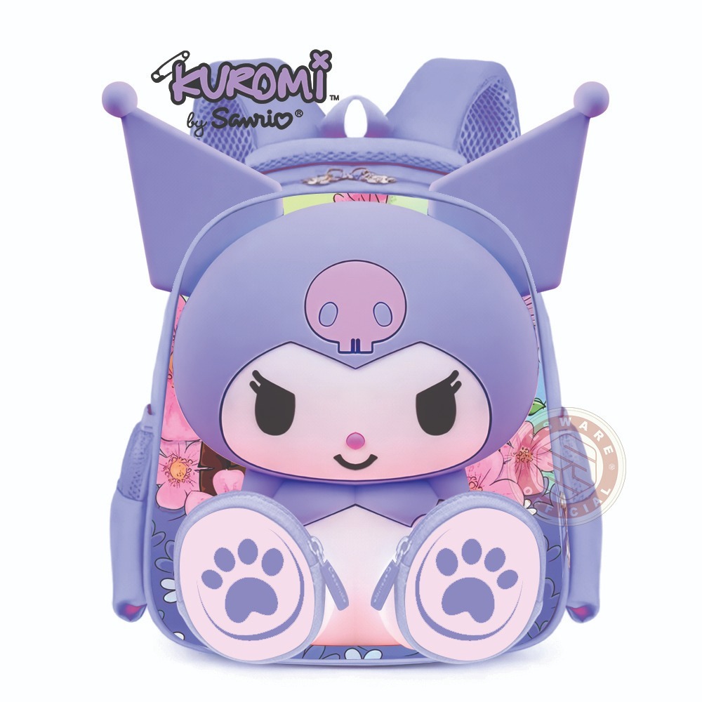 Jual Tas Kuromi My Melody Tas anak perempuan TK Tas Ransel Anak Sekolah