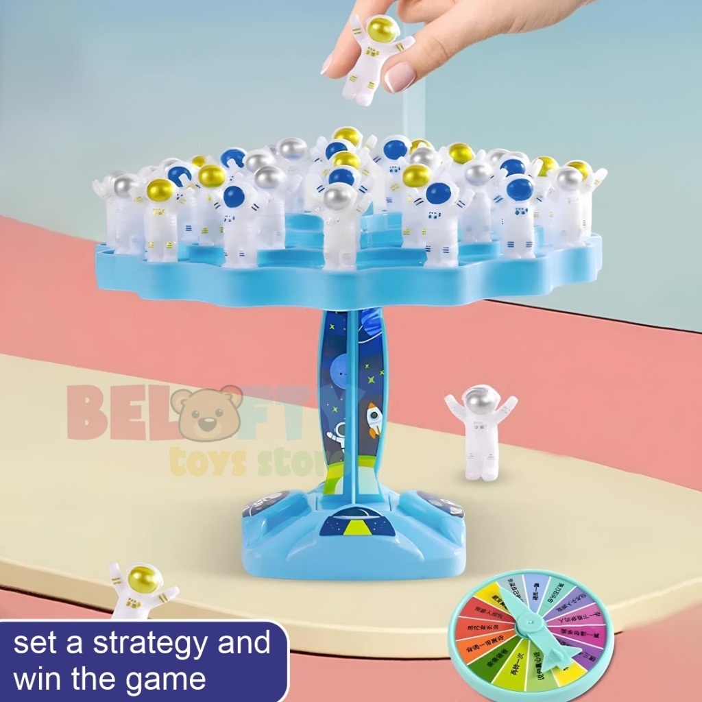 Jual Mainan Anak Balance Spaceman Table Game Seru Party Game Family ...