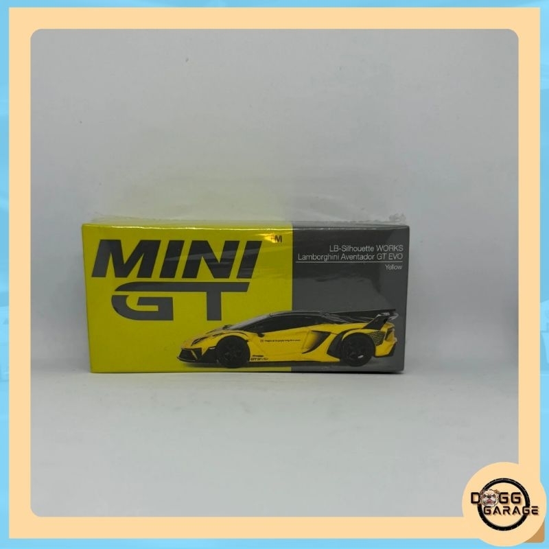 Jual Mini GT Lamborghini Aventador GT EVO LBWK Yellow | Shopee Indonesia