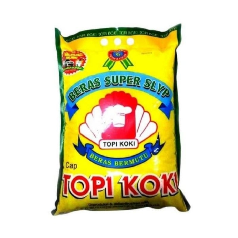 Jual Cap Topi Koki Beras Super Slyp 5kg | Shopee Indonesia