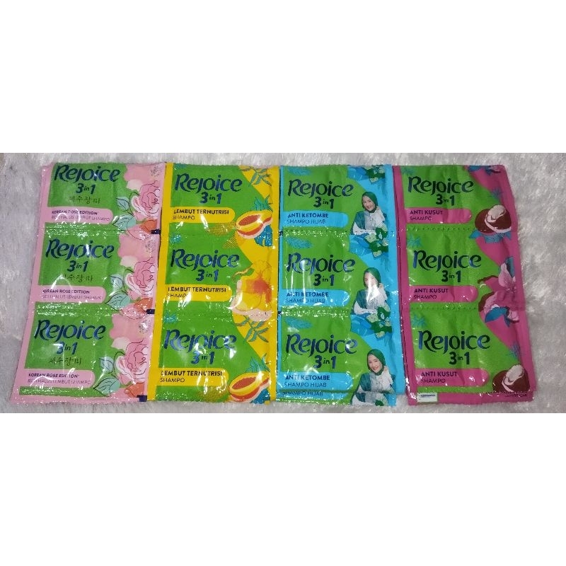 Jual Shampo Rejoice Renceng ( Dapat 2 Renceng ) | Shopee Indonesia