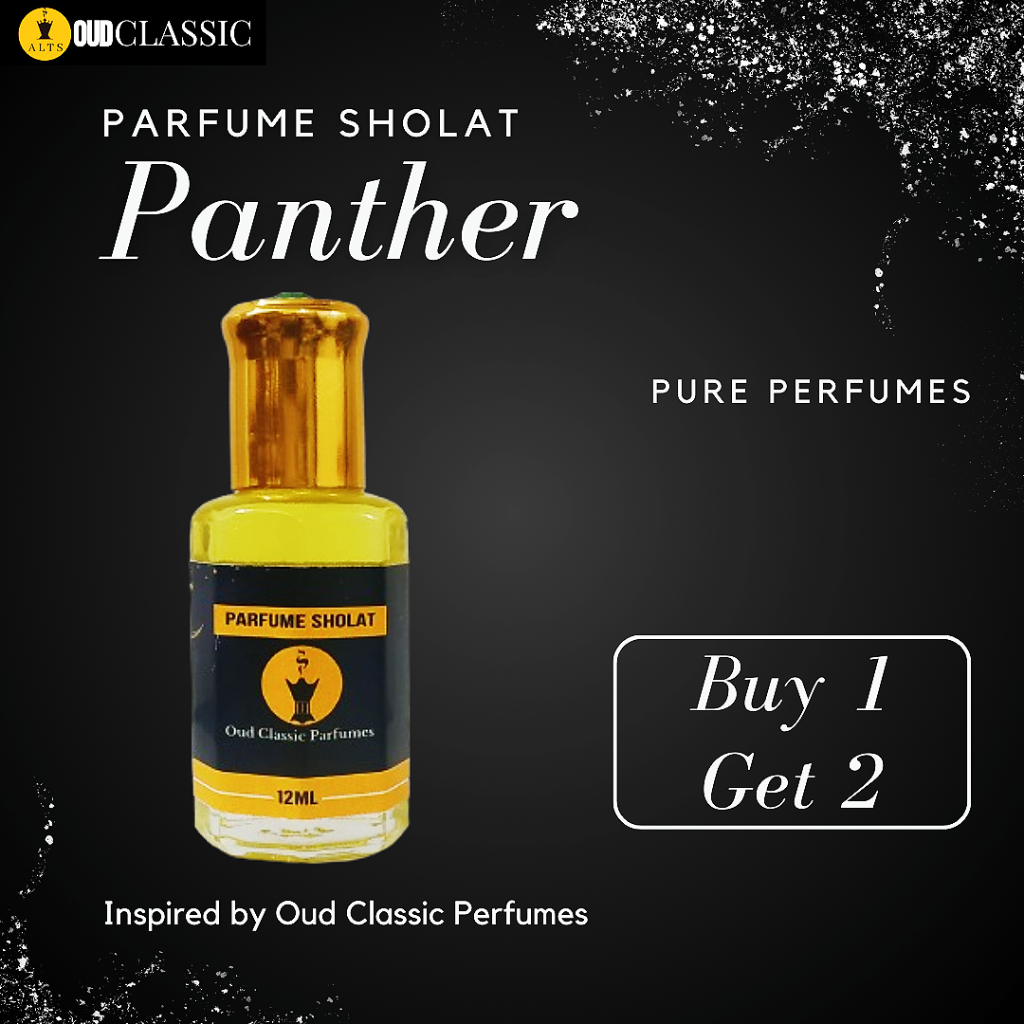 Jual Parfum Sholat PANTHER Beli Dapat 12ml Premium ASLI 100