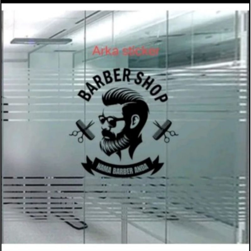 Jual STICKER CUTTING BARBER SHOP STICKER DINDING | Shopee Indonesia