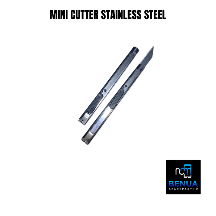 Jual MINI CUTTER STAINLESS STEEL KECIL PISAU | Shopee Indonesia