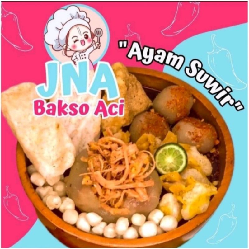 Jual Bakso Aci Isi Ayam Suwir Pedas Khas Bogor Shopee Indonesia