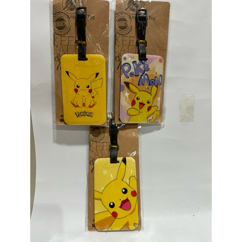 Jual luggage tag/gantugan koper pokemon | Shopee Indonesia