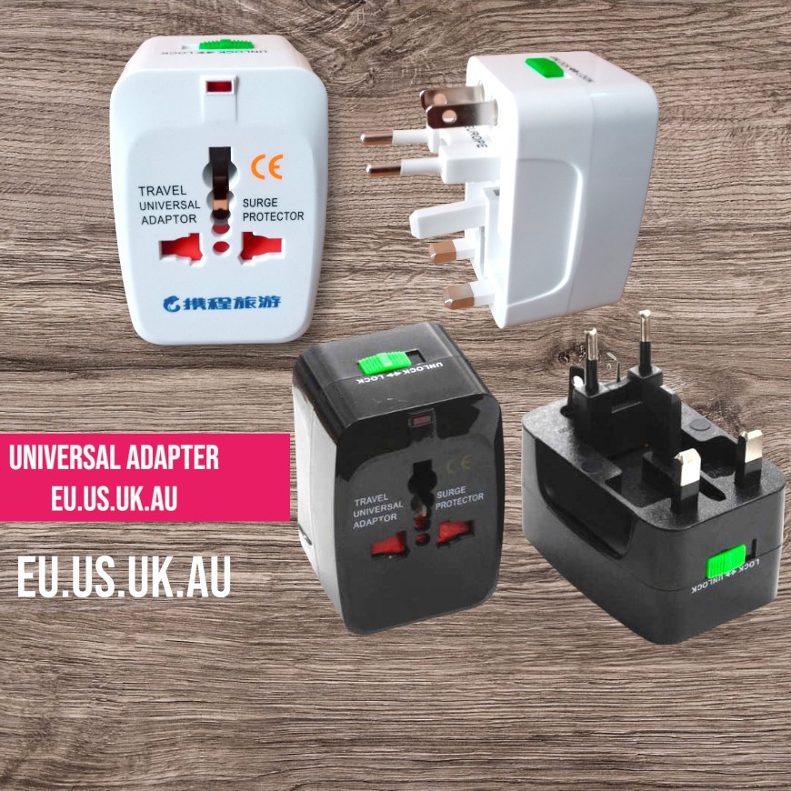 Jual Adaptor Internasioanl Travel Adaptor Universal World Internasional