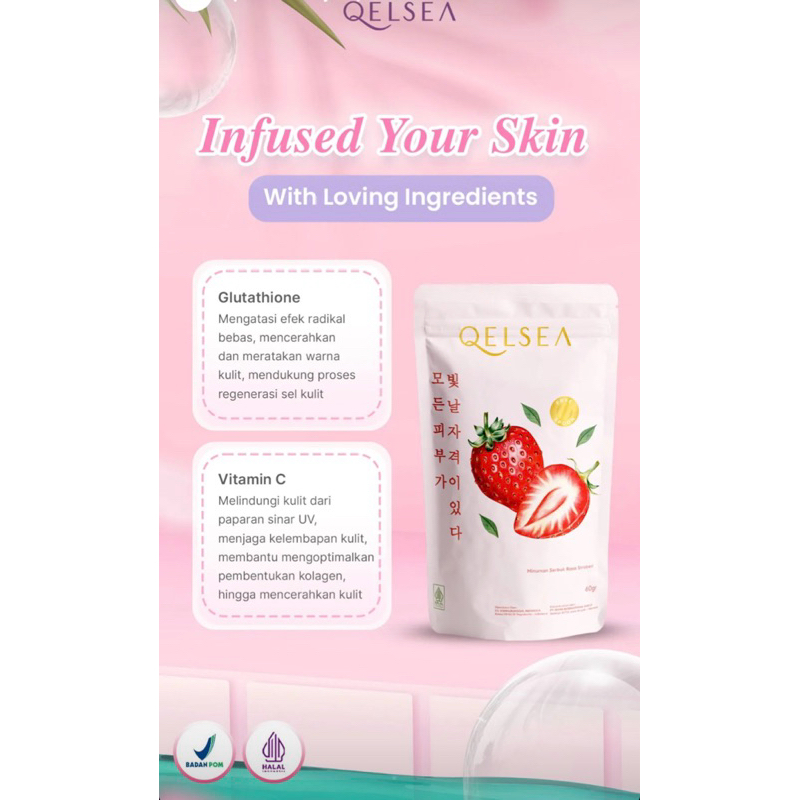 Jual KEMASAN BARU 2 PCS QBAST QELSEA SUPER GLOW COLLAGEN DRINK DNA ...