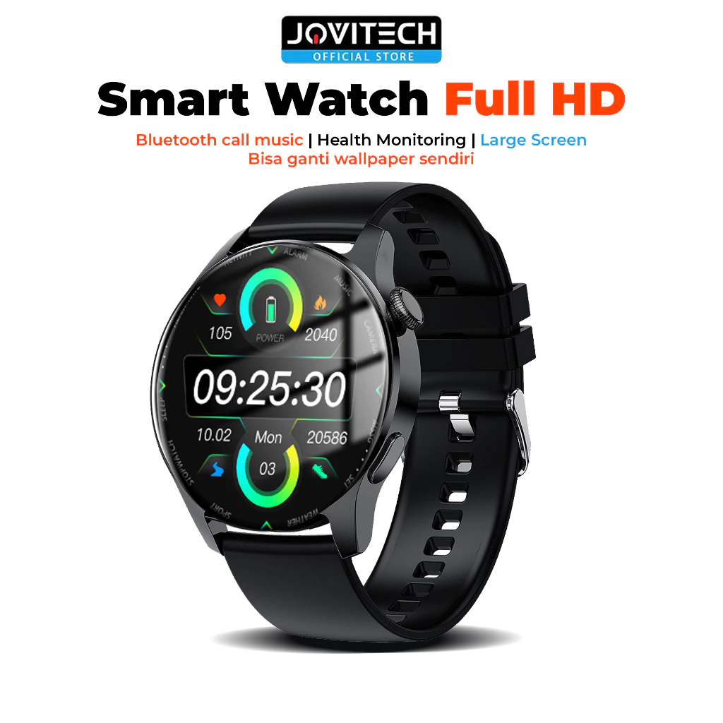 Jovitech Smartwatch: Review Lengkap Smartwatch Tahan Air dengan Baterai Awet 20 Hari