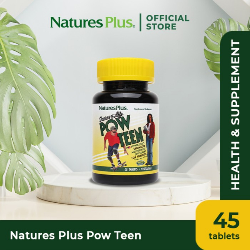 Jual Natures Plus Pow Teen 45tab | Shopee Indonesia