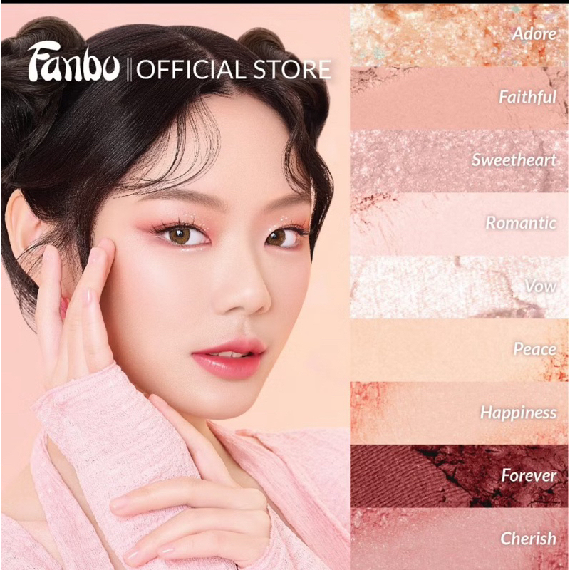 Jual Fanbo Love Letter eyeshadow palette | Shopee Indonesia