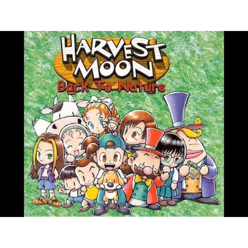 Jual Game Harvest Moon Back To Nature - iso bin cue PSX PS1 Psone ...