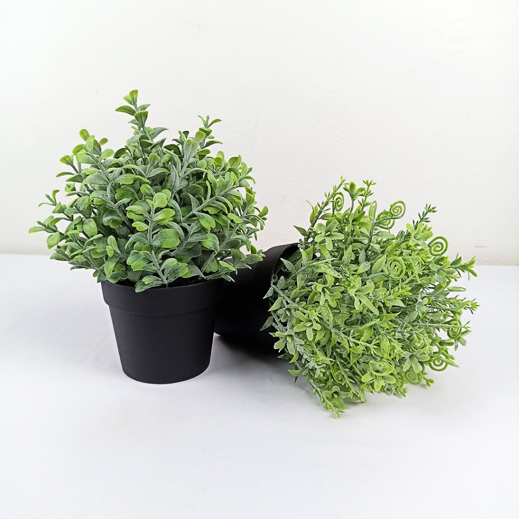 Jual UNICO Tanaman Hias Plastik Artificial Pot Bunga Rumput Sintetis ...