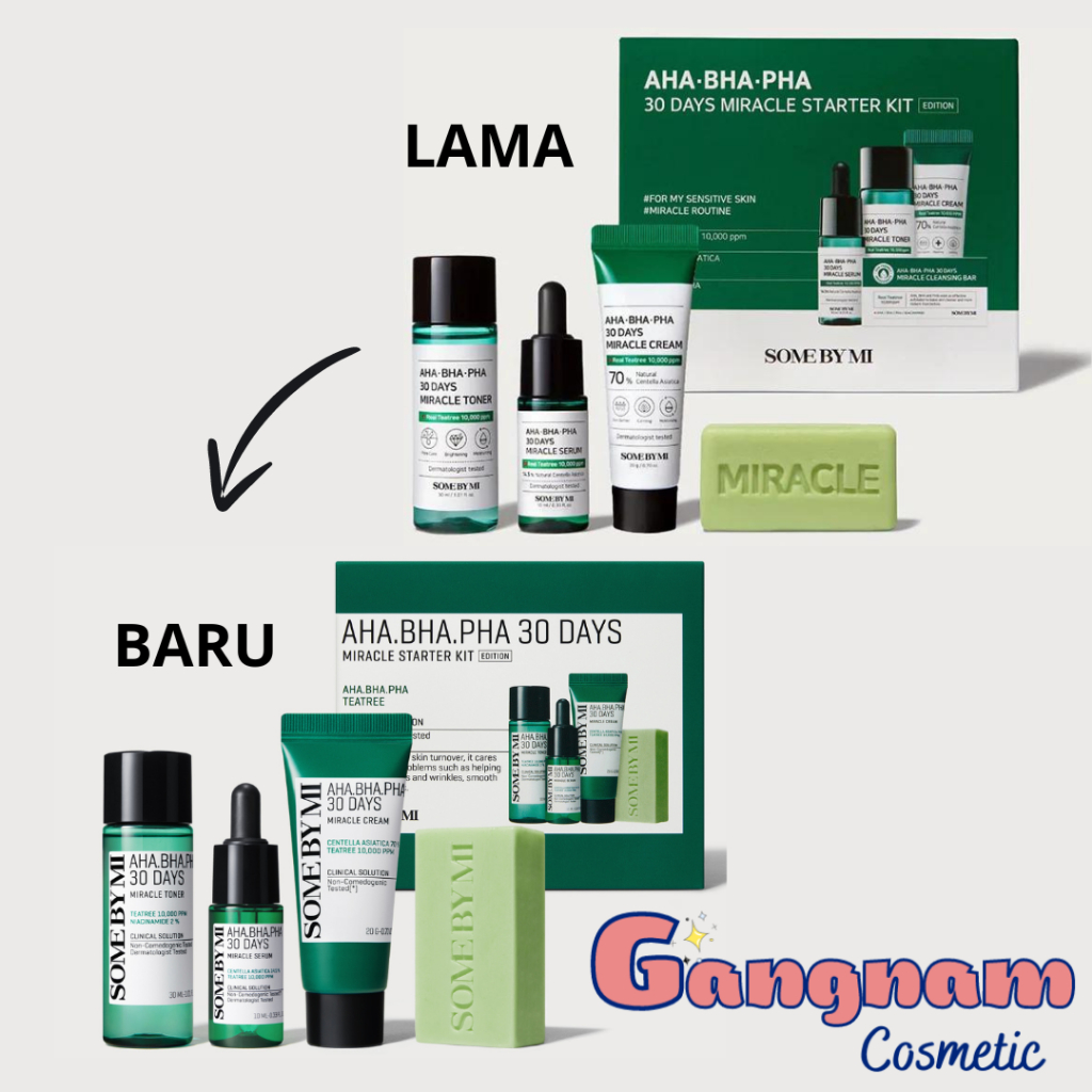 Jual SOME BY MI AHA BHA PHA 30 Days Miracle Starter Kit | Shopee Indonesia