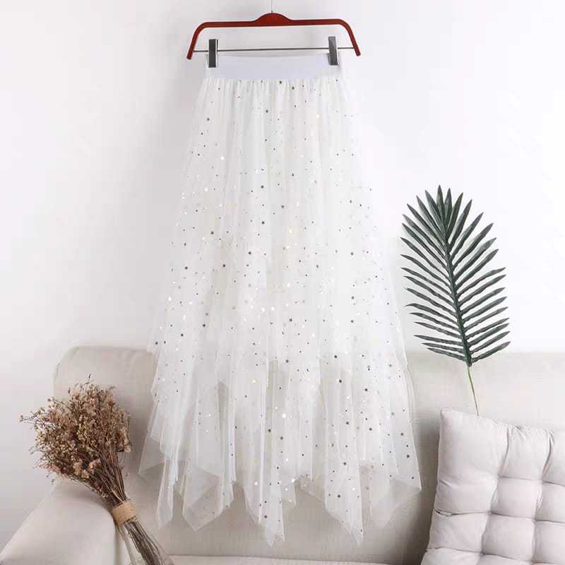 Jual E2 DS-064 Rok Tile Panjang Asimetrical Blossom | Shopee Indonesia