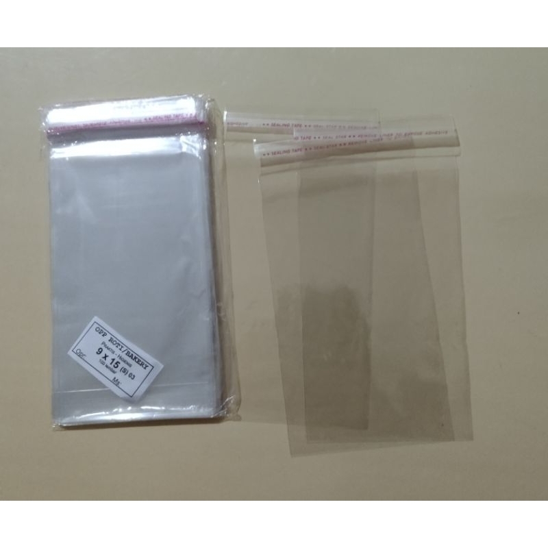 Jual Plastik Opp Lem Ukuran 9X15cm Jual Per 10 Pcs | Shopee Indonesia