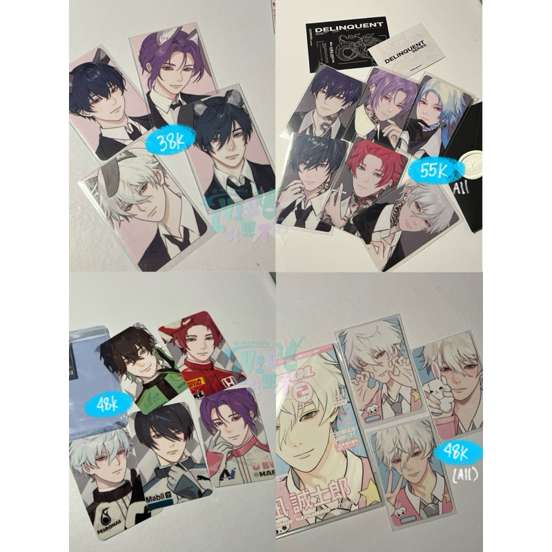 Jual wts ready photocard postcard blue lock bllk animerch anime itoshi ...