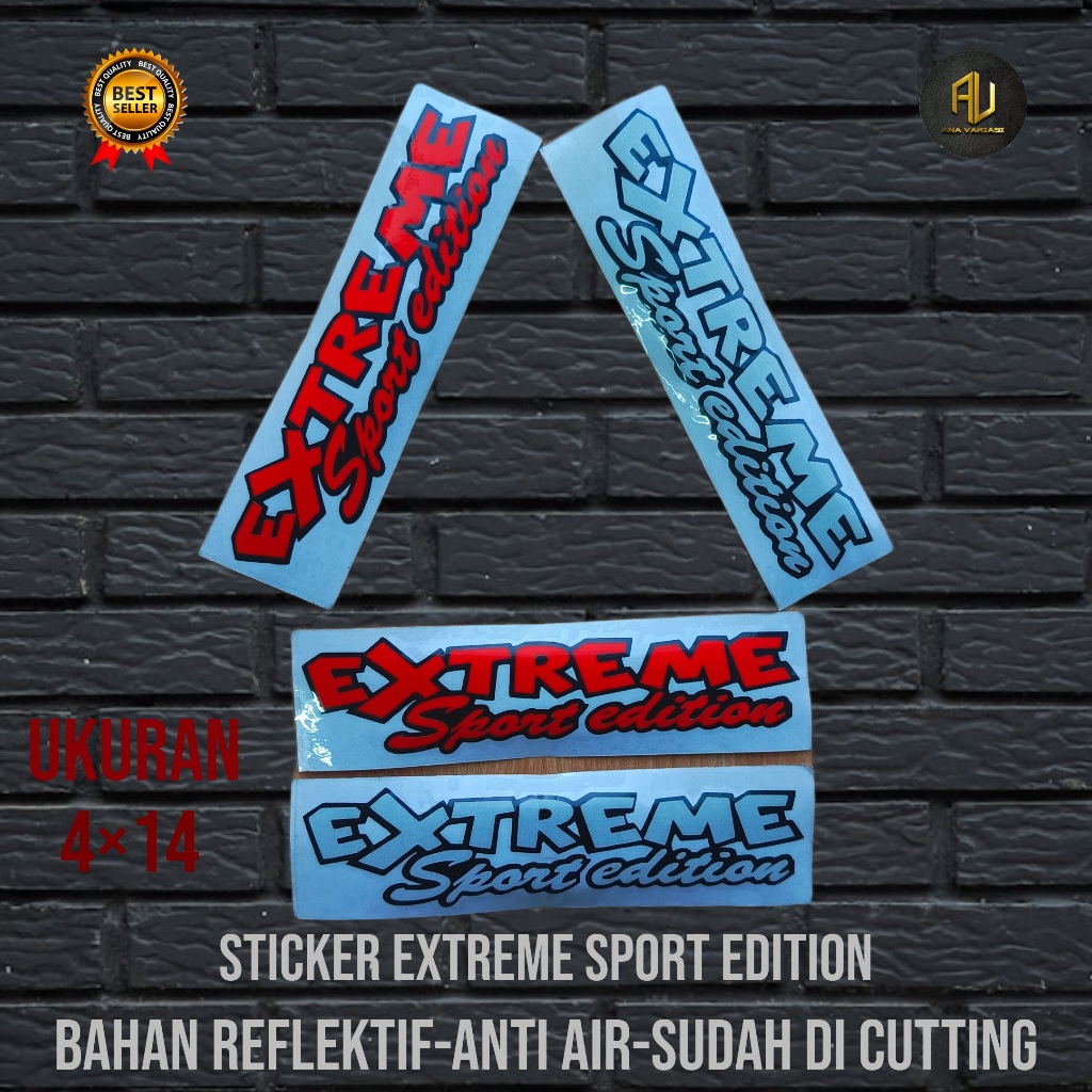 Jual STICKER EXTREME SPORT EDITION STIKER CUTTING EXTREME MOTOR ...