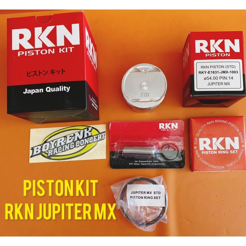 Jual PISTON KIT JUPITER MX STD -100RKN |BOYRENK RACING | Shopee Indonesia