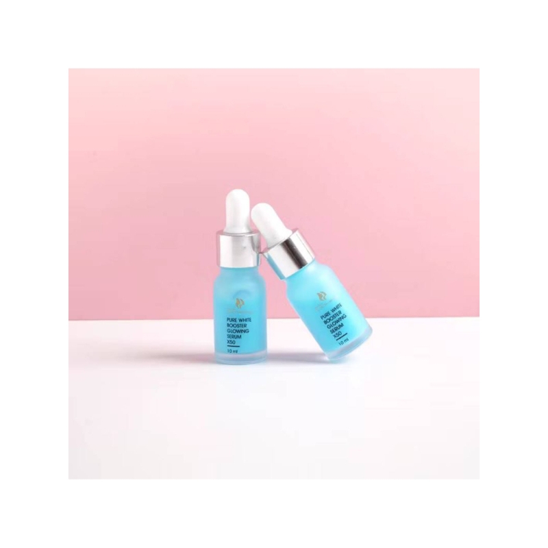 Jual Serum Biru Pure White Booster Glowing X50 Serum | Shopee Indonesia