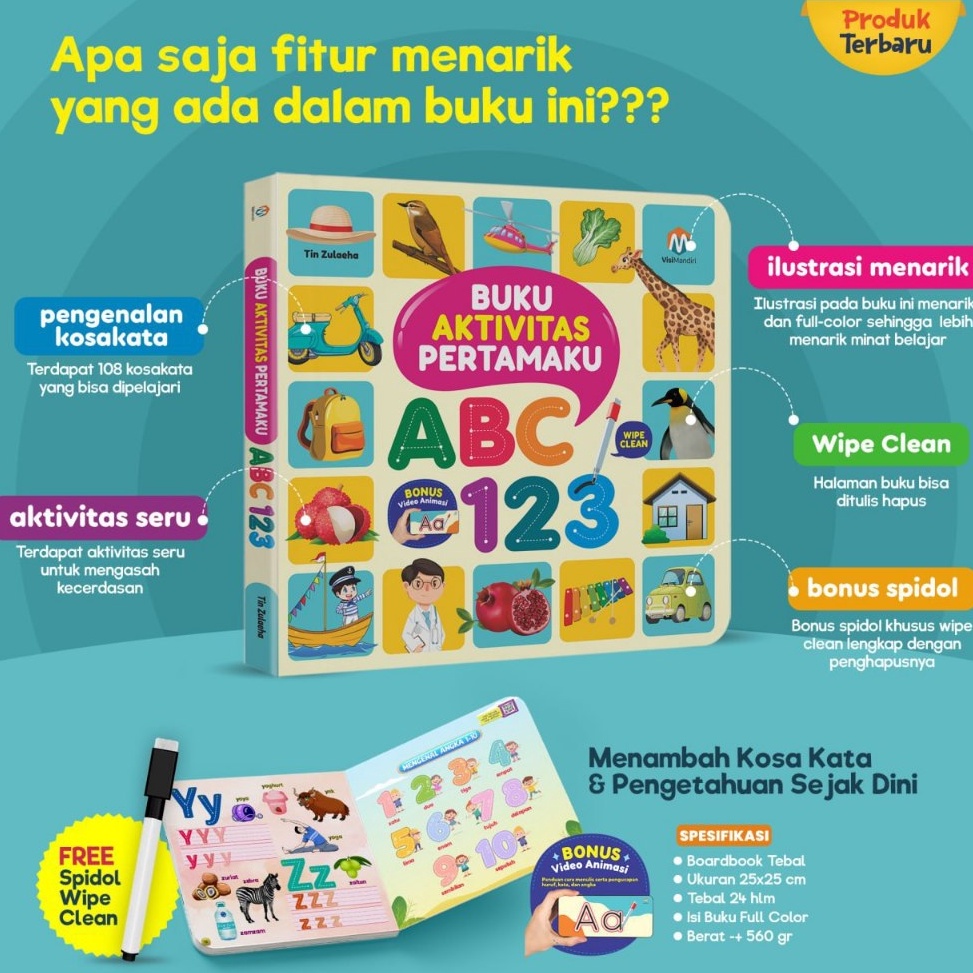 Jual KODE L2G2 buku Seri Pengenalan mengenal Emosi anak boardbook buku ...