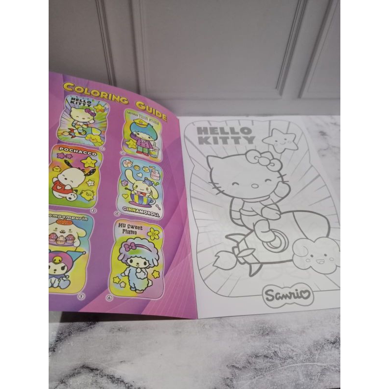 Jual Mainan buku mewarnai / coloring book motif kirim random | Shopee ...