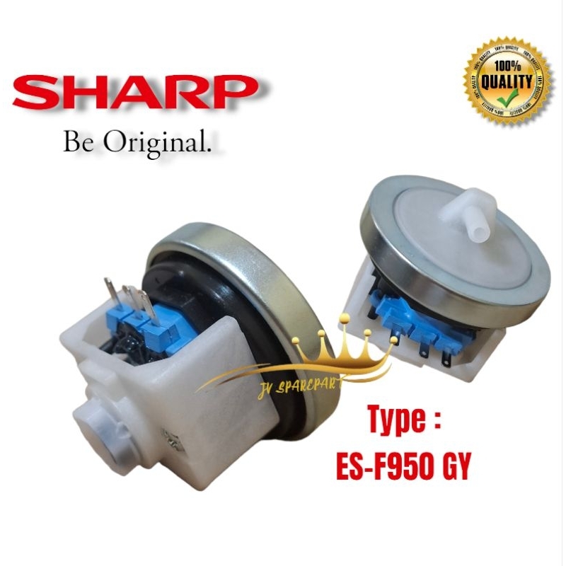 Jual Water Level Sensor Air Mesin Cuci SHARP ES-F950 GY | Top Loading ...