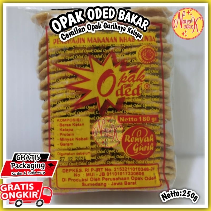 Jual Makanan Opak Oded / Opak Ketan Khas Sumedang | Shopee Indonesia