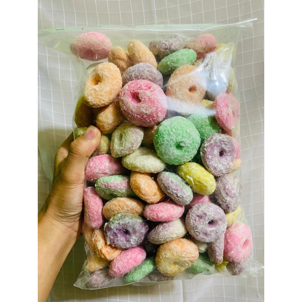 Jual donat mini/donat manis/donat getas kemasan 500gr 250gr 100gr ...