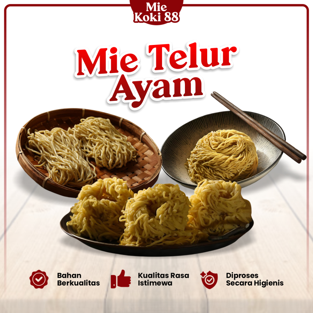 Jual Mie Mentah Spesial Telur Ayam Perkilo Bahan Mie Ayam Bakmie Yamin