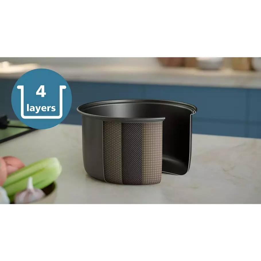 Jual Philips HD 3003 Rice Cooker 1.8L - HD3003 Garansi Resmi | Shopee ...