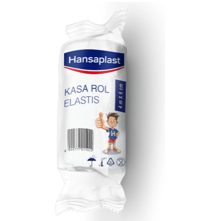 Jual HANSAPLAST KASA ROLL ELASTIS 4M X 6 CM 1 PCS / KASA STERIL ...