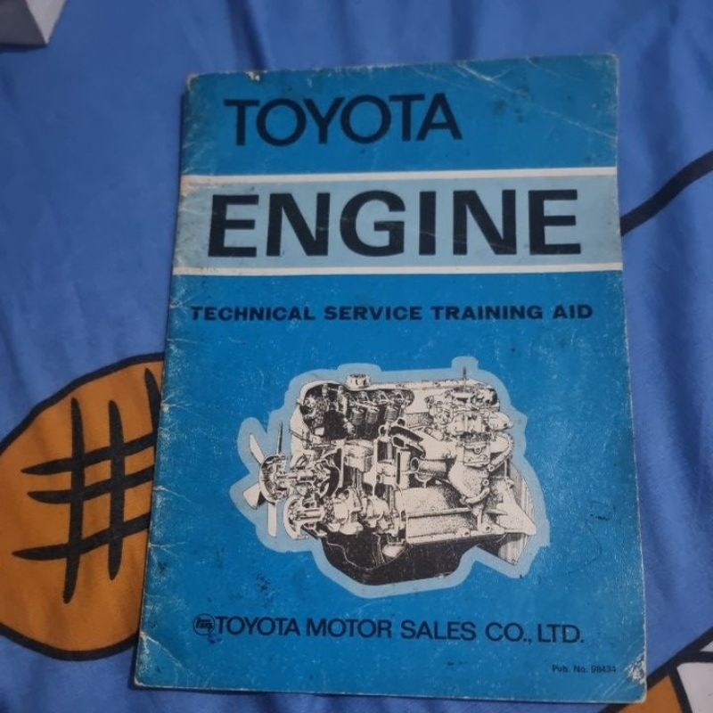 Jual Buku Manual Book Toyota Engine Technical Service Training Aid ...