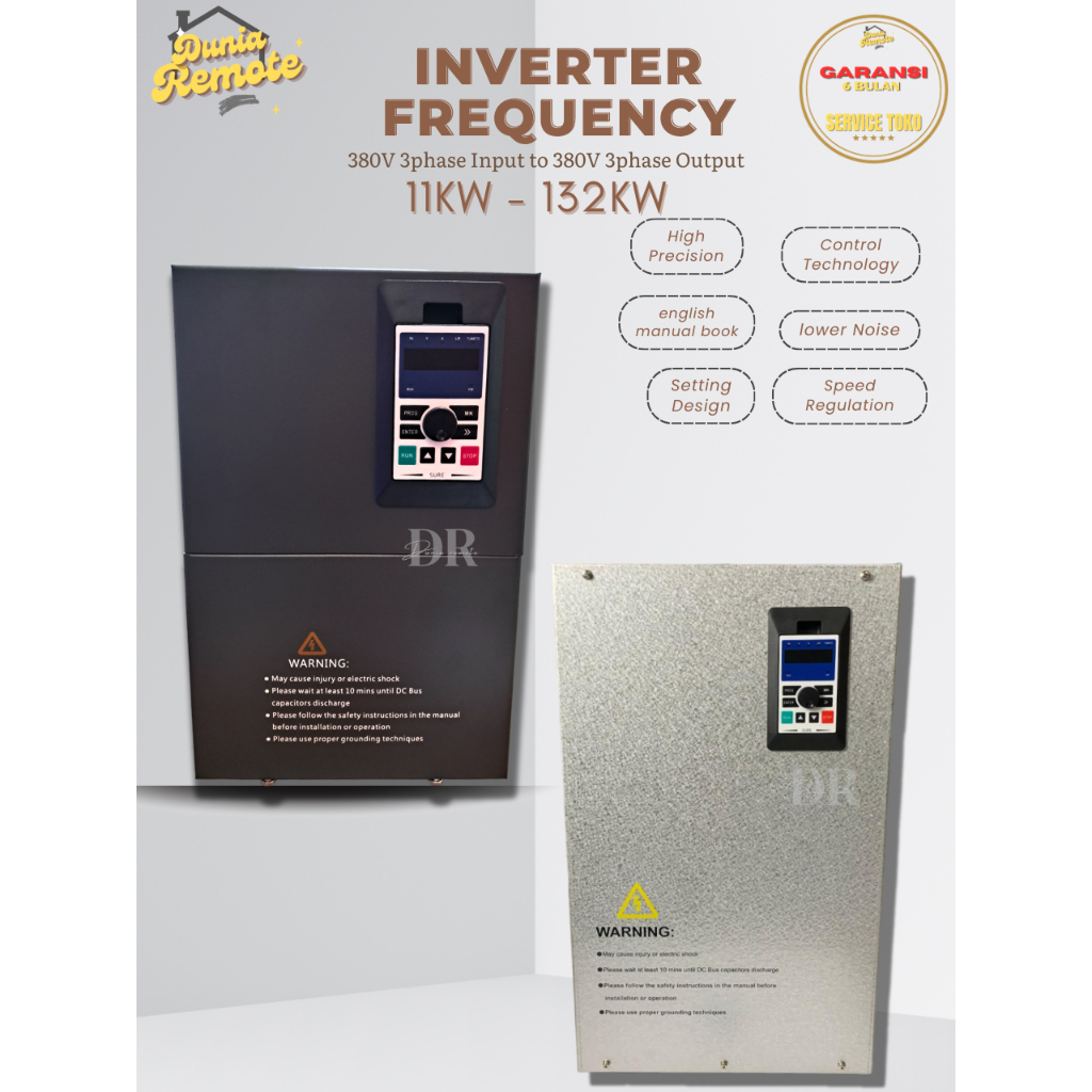 Jual SURE Inverter 380V 3 Phase input To 380V 3 Phase output 11KW ...