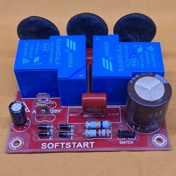 Jual KIT SOFT START AUDIO DOBEL RELAY + NTC JUMBO PREMIUM . SOFTSTART ...