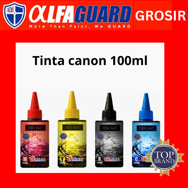 Jual Tinta Printer Canon Alfaink 100ml Promo Satu Set | Shopee Indonesia