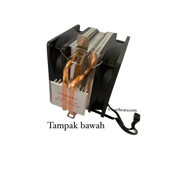 Jual CPU / PC Cooler 90Mm Single Fan 90mm - 2 Heat Pipes Terbaru ...