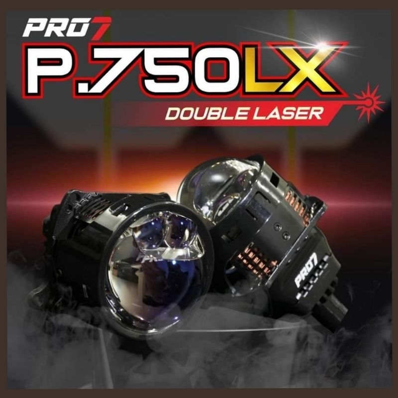 Jual PRO7 P750LX P.750LX BILED Headlight Projector Blue Lens 3 Inch ...