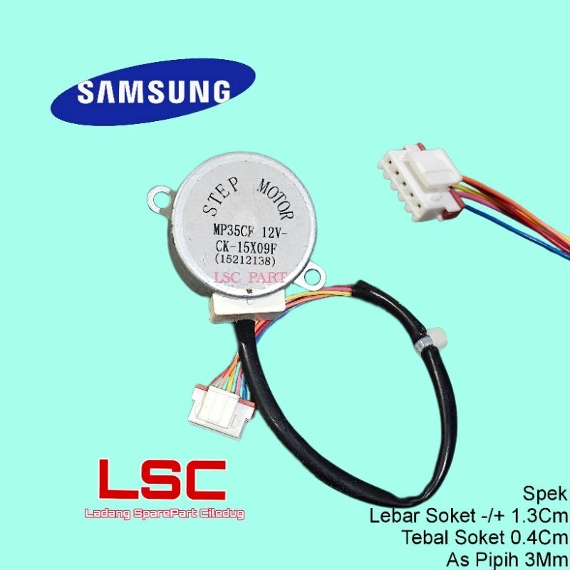 Swing Ac Samsung MP35CF SS3 Motor SYNCRONOUS Rotari Ac DC 12V Step Motor