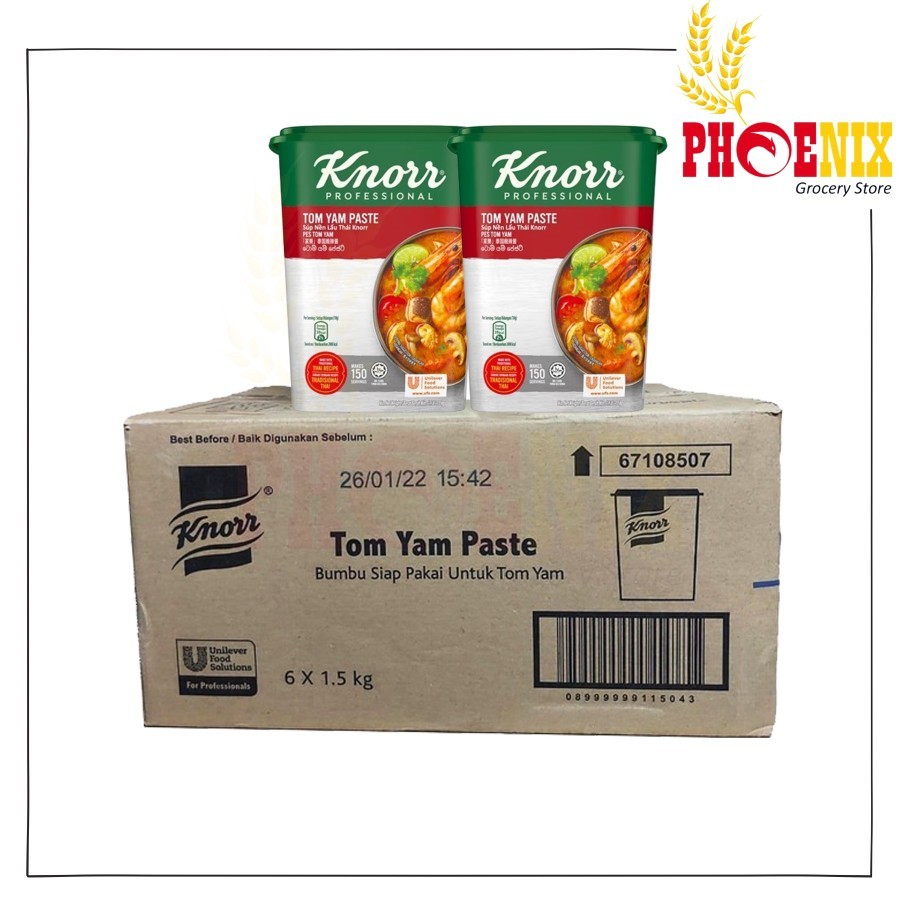 Jual Knorr Tom Yam Paste Dus Isi Kg Shopee Indonesia