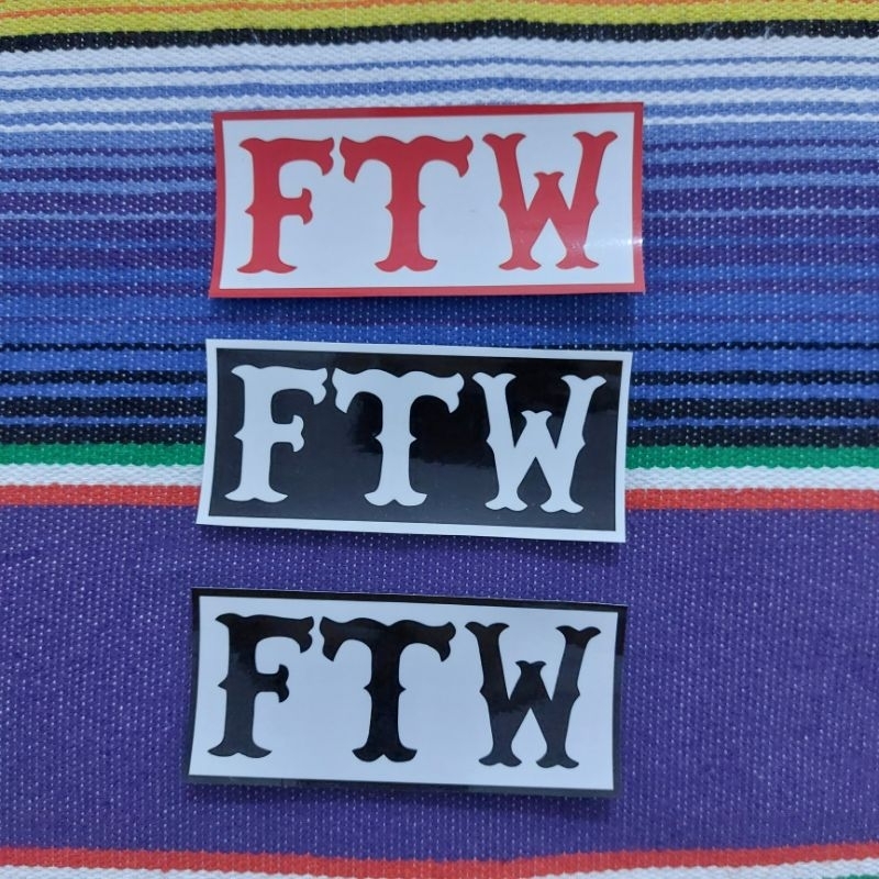 Jual Stiker FTW Satuan | Shopee Indonesia