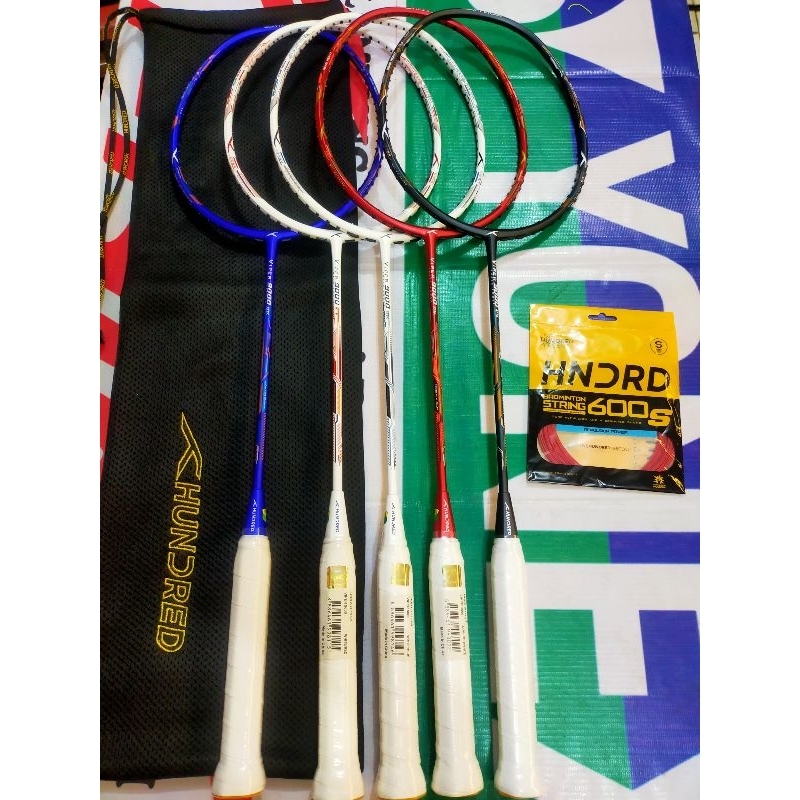 Jual raket badminton hundred viper 9000 attack | Shopee Indonesia