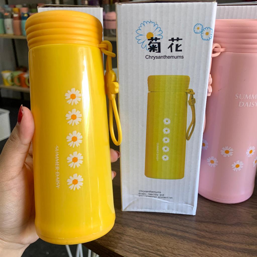 Jual Botol Kaca Daisy Bunga Summer 450ml Box | Shopee Indonesia
