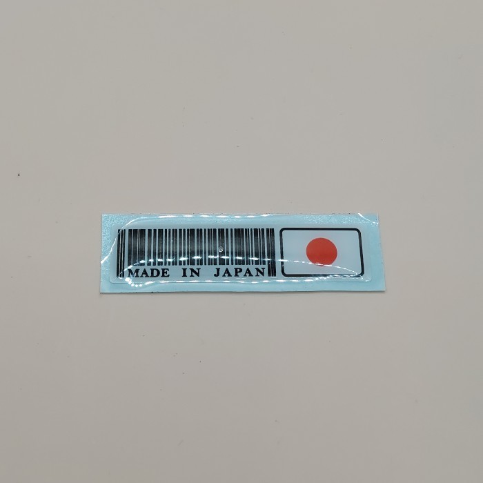 Jual STICKER MADE IN JAPAN STIKER TIMBUL JEPANG BARCODE | Shopee Indonesia